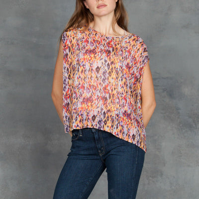 IRO Oroya Printed Blouse Top