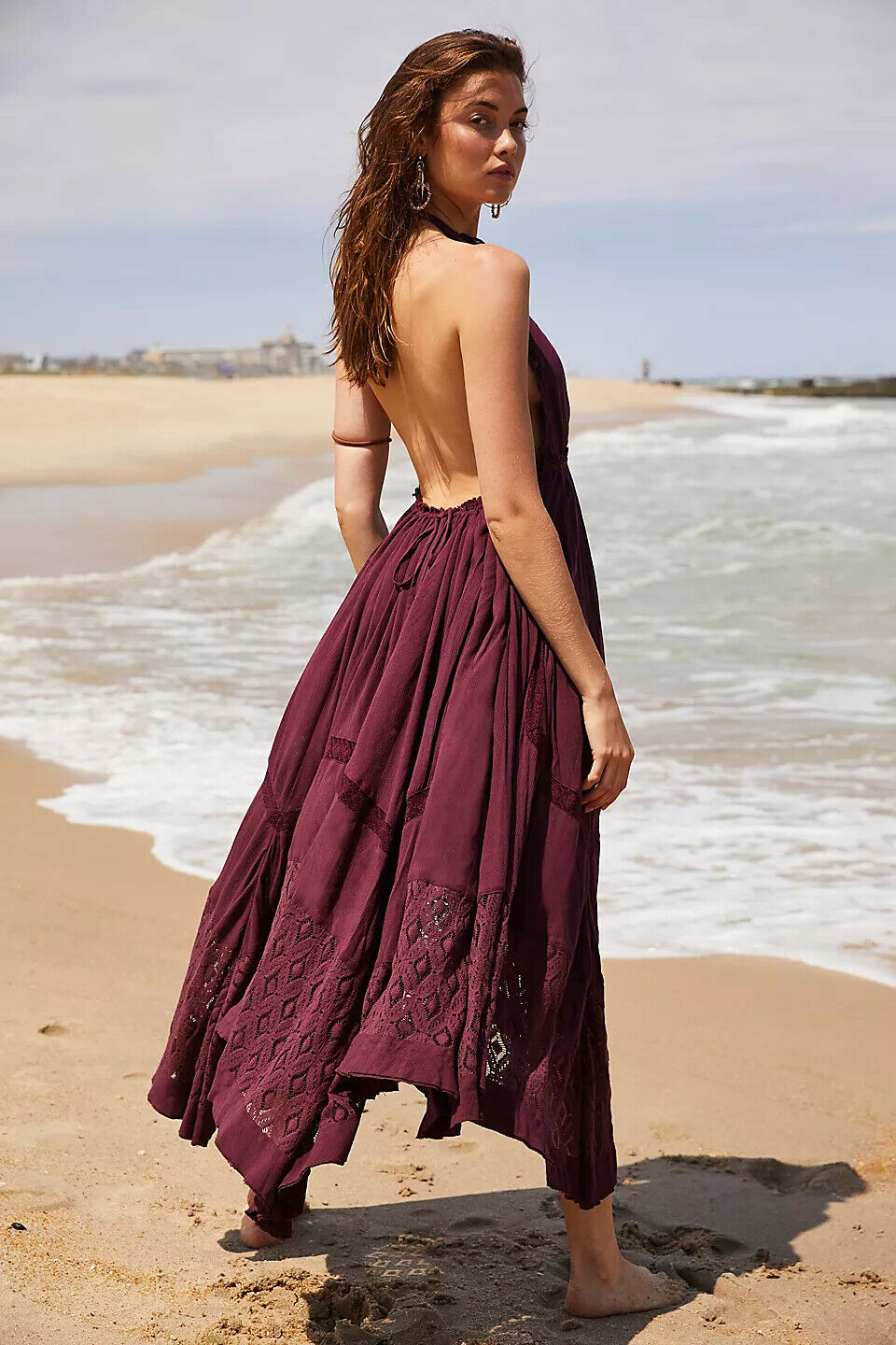 Free People Endless Summer Norina 超长连衣裙 S