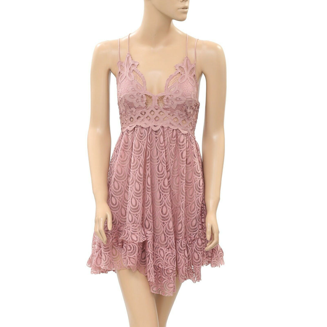 Adella Slip Dress Xl Free People FP One "Adella" Burnout Slip Dress White Chocolate Couture Adella Slip Dress Xl Free People FP One "Adella" Burnout Slip Dress White Chocolate Couture