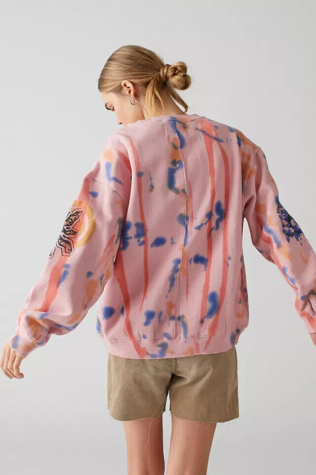 Urban Outfitters UO Everything Is Connected Crew Neck Sweatshirt Top