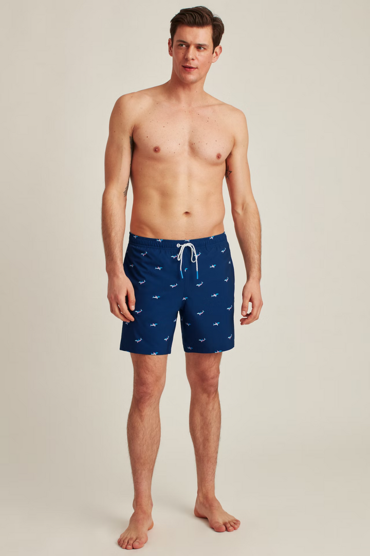 Bonobos Riviera Recycled Swim Trunks Geo Sharks Shorts