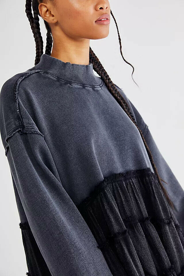 Free People We The Free Pixie Sweatshirt Mini Dress