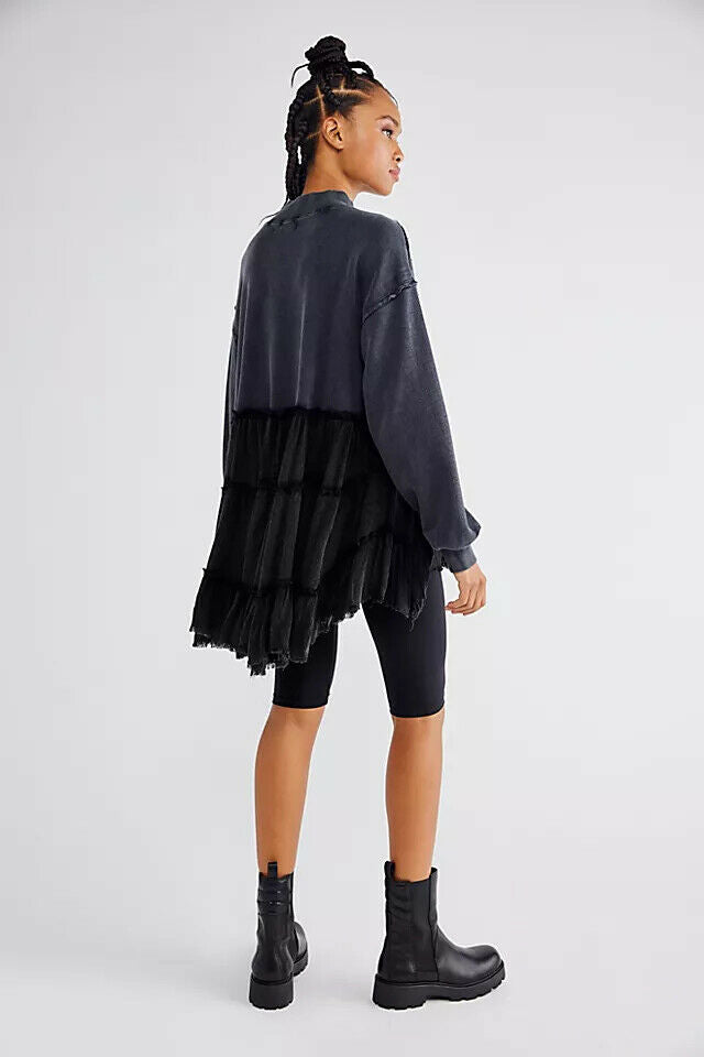 Free People We The Free Pixie Sweatshirt Mini Dress