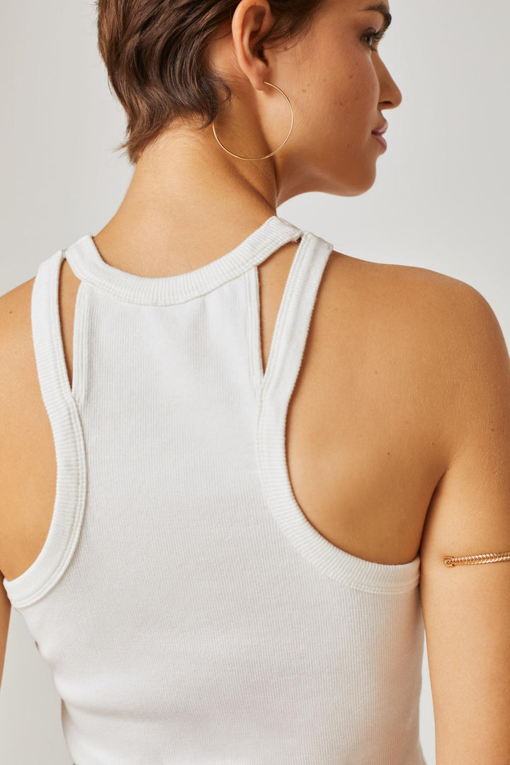 Daily Practice by Anthropologie Ribbed Tank Blouse Shirt Top