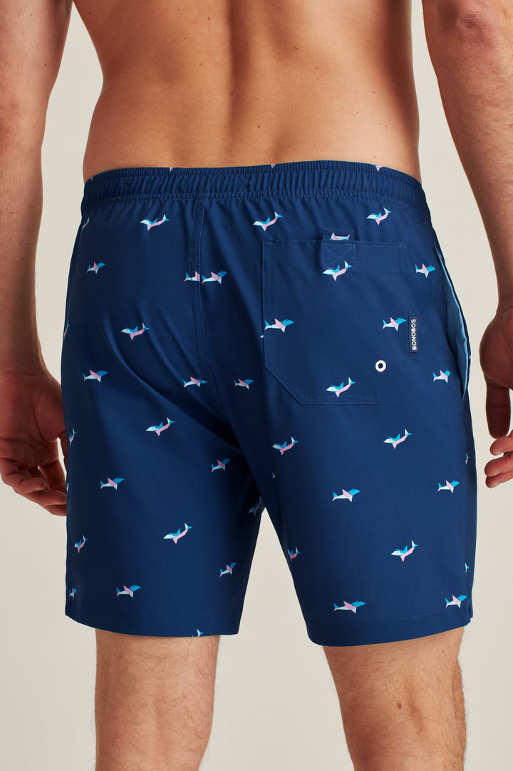 Bonobos Riviera Recycled Swim Trunks Geo Sharks Shorts