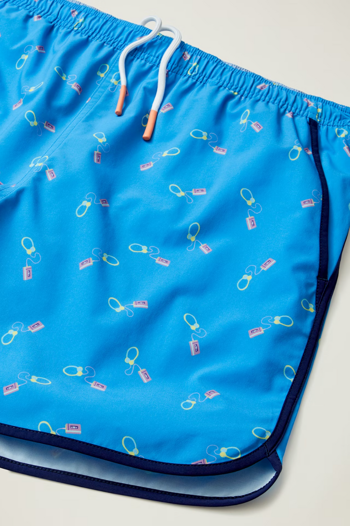 Bonobos Throwback Swim Trunks Mixed Tapes Printed Shorts