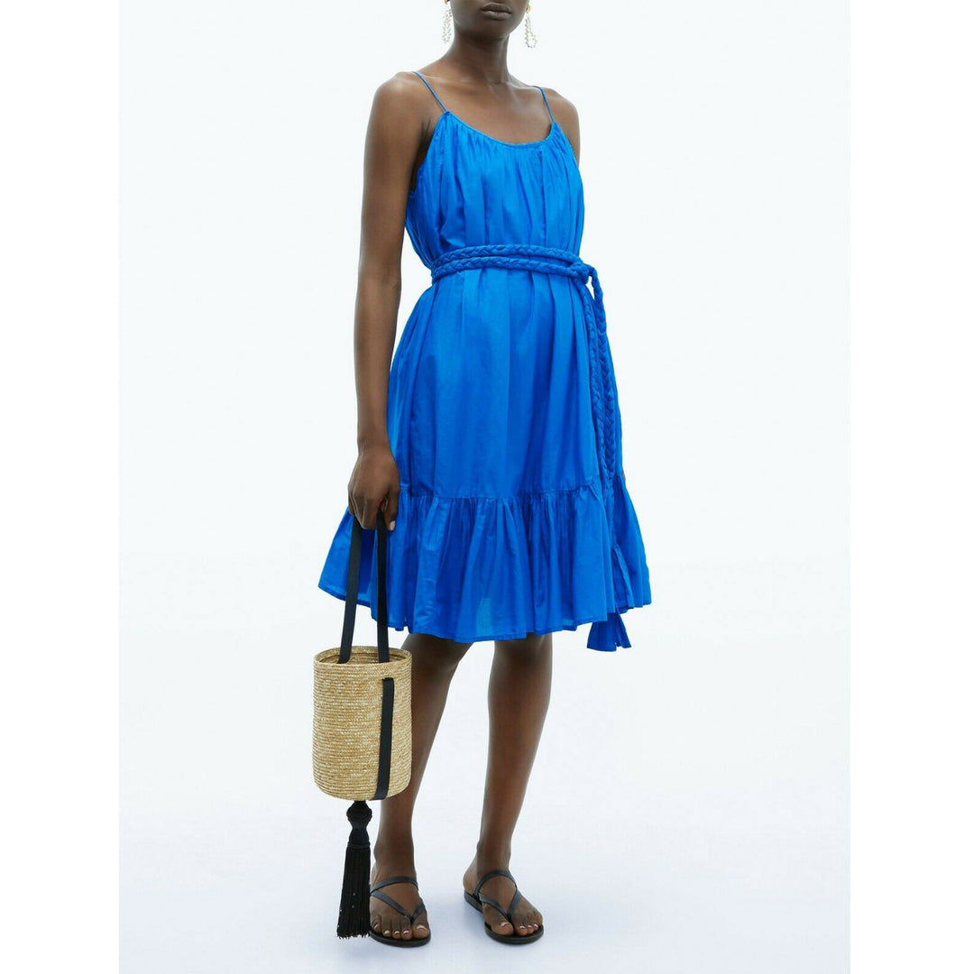RHODE RESORT Nala Ruffle-Trim Cotton-Voile Mini Dress RHODE RESORT Nala Ruffle-Trim Cotton-Voile Mini Dress
