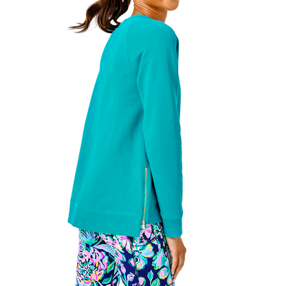 Lilly Pulitzer Luxletic Beach Comber Pullover Tunic Top