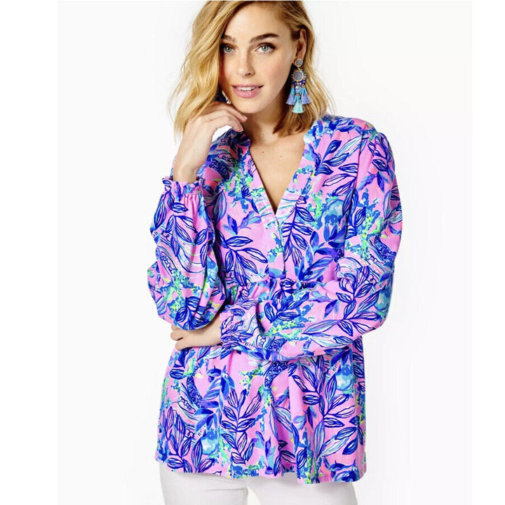 Lilly Pulitzer Winona Knit Tunic Top S