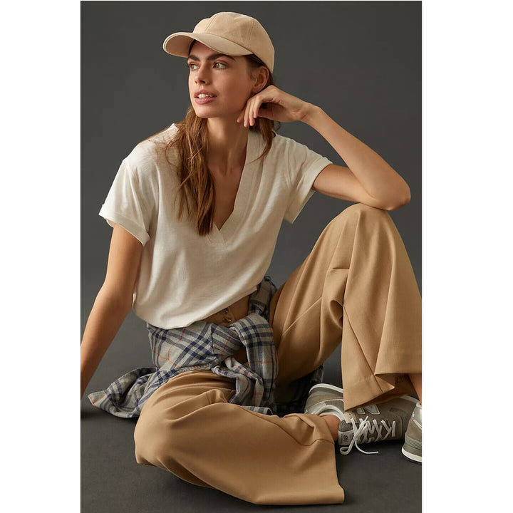 Daily Practice by Anthropologie The Ossa V-Neck Tunic Tee Top