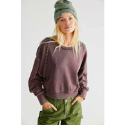 Free People We The Free Mimi Pullover Sweatshirt Top