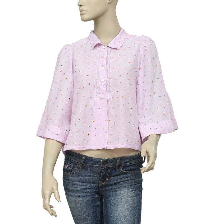 Maeve Anthropologie Eliot Popover Blouse Top