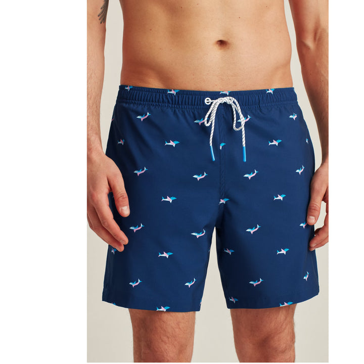 Bonobos Riviera Recycled Swim Trunks Geo Sharks Shorts