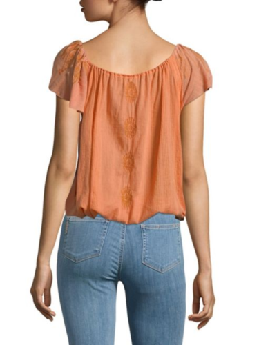 Free People Pukka Tee Blouse Top