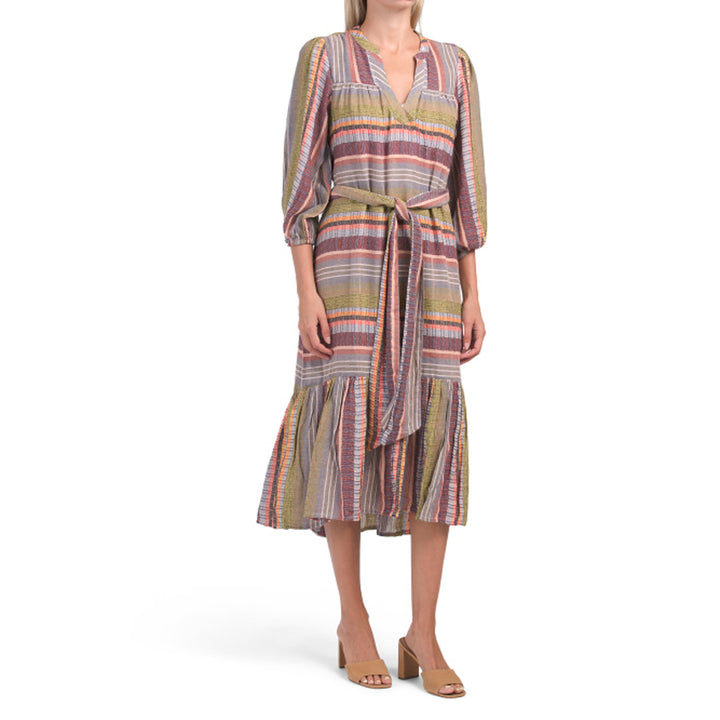 D.RA Jacquard Jenwin Midi Dress M
